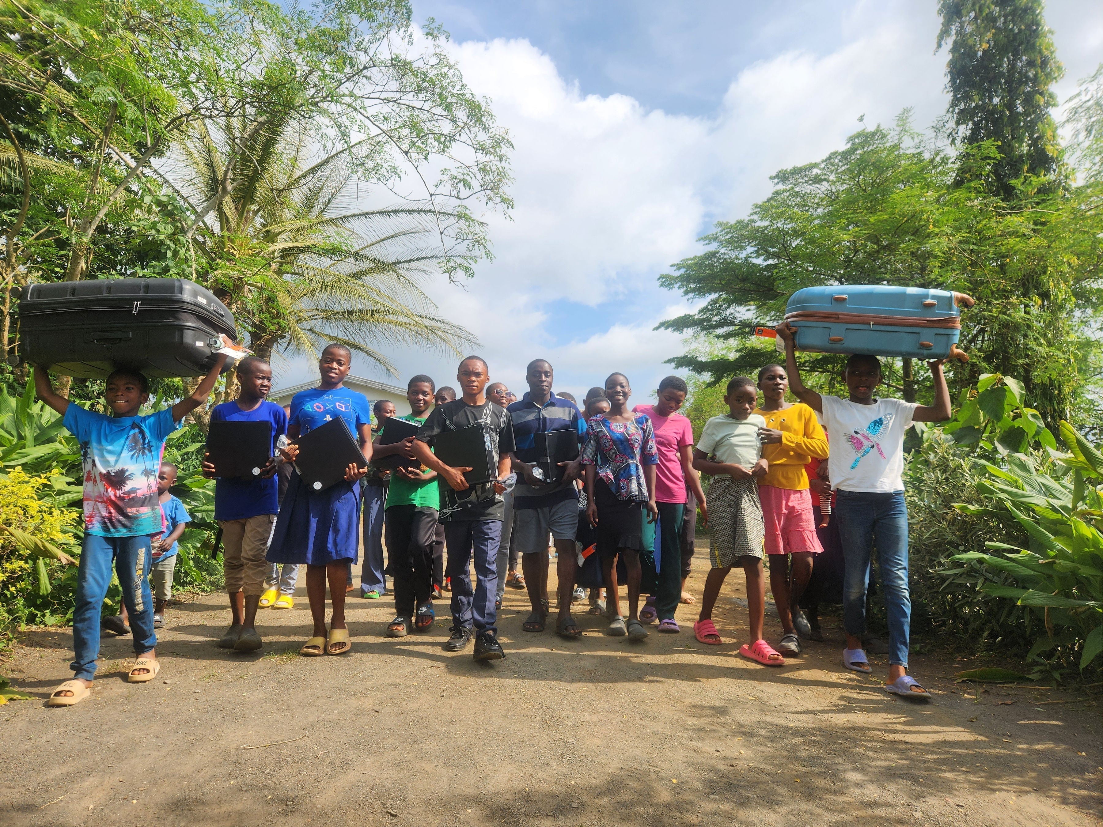 Building Futures Beyond Fashion: Carl-Winston’s Commitment to Education in Cameroon