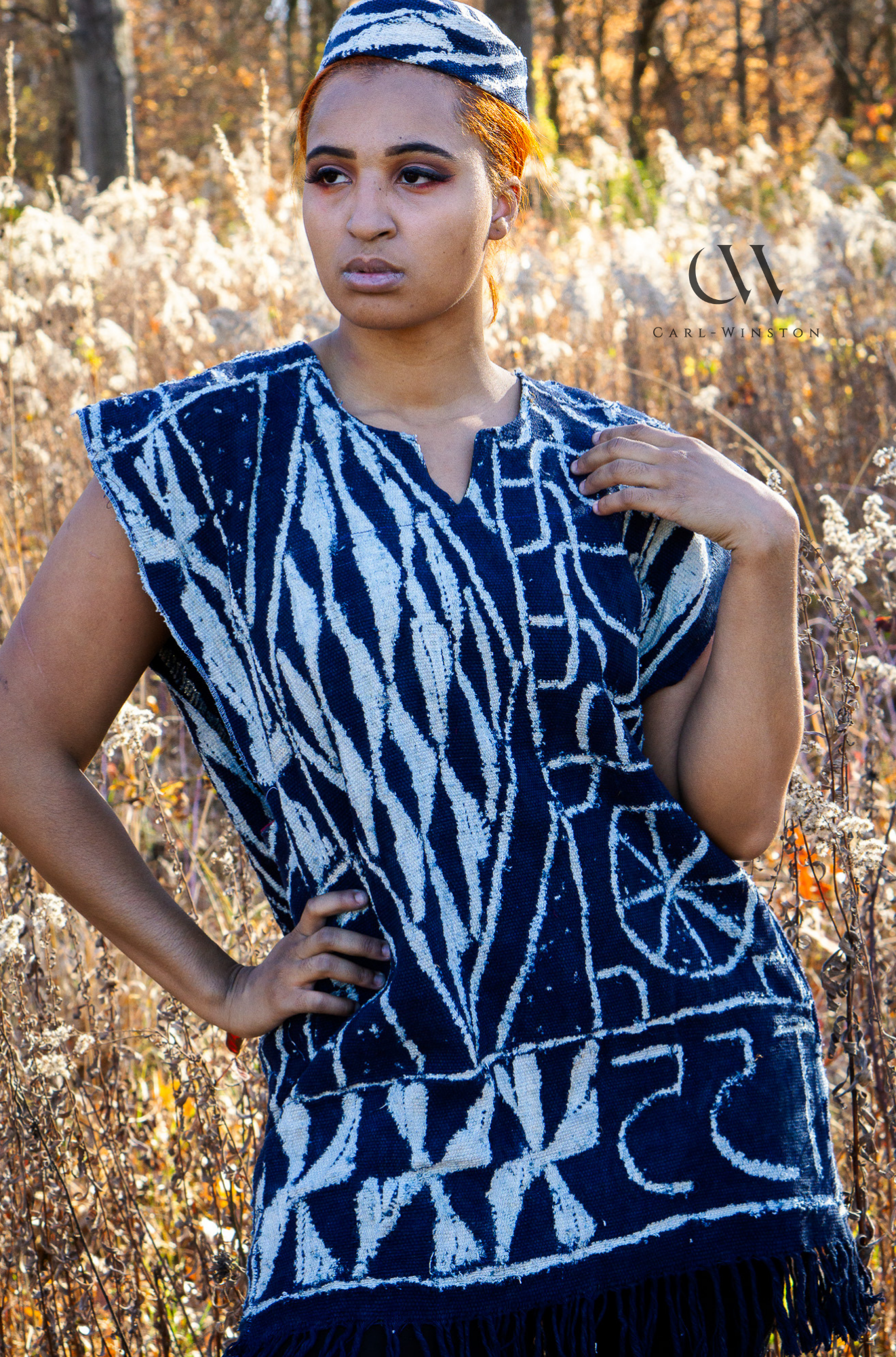 Cameroon Ndop Tradional Vest