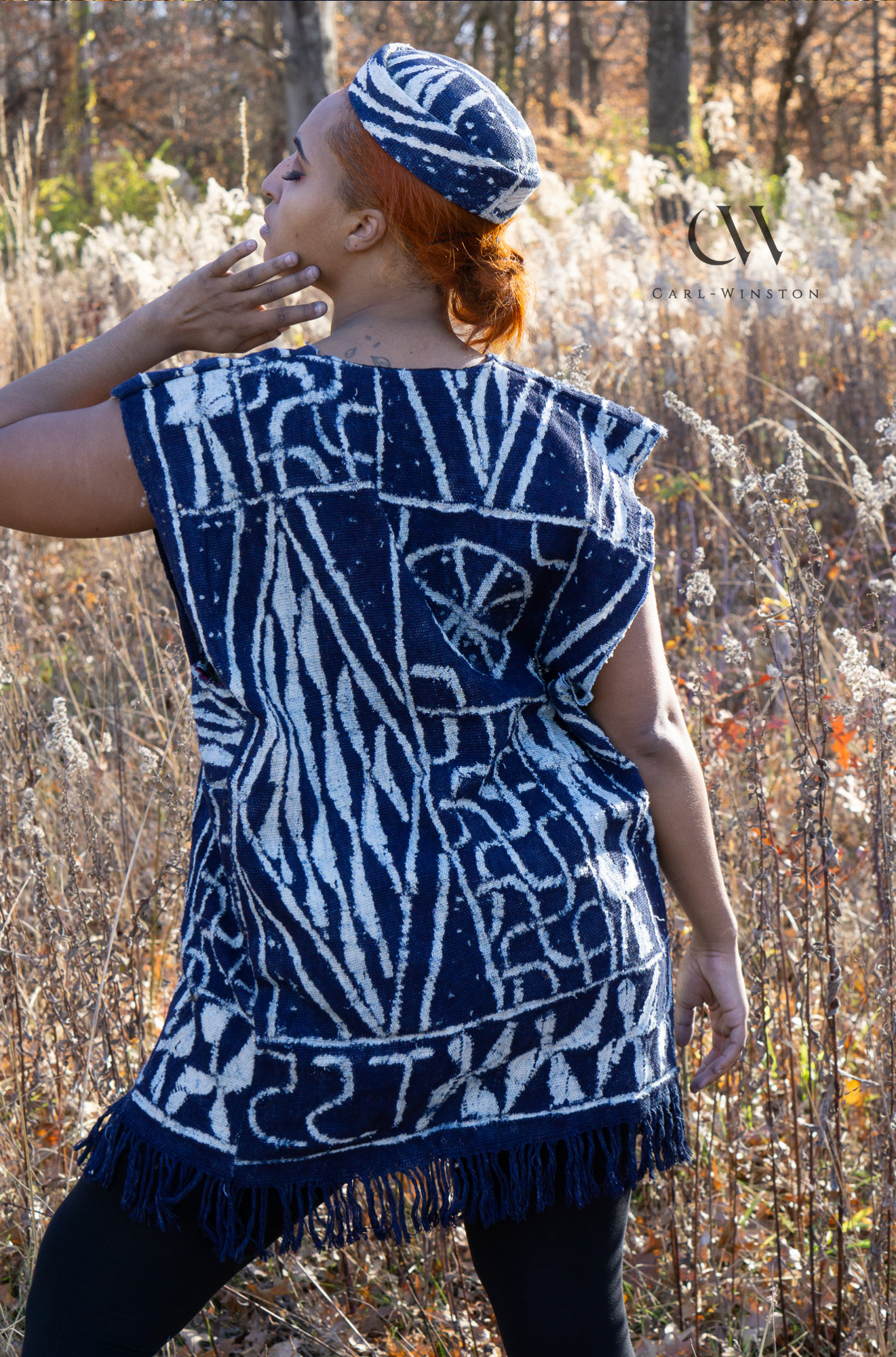 Cameroon Ndop Tradional Vest