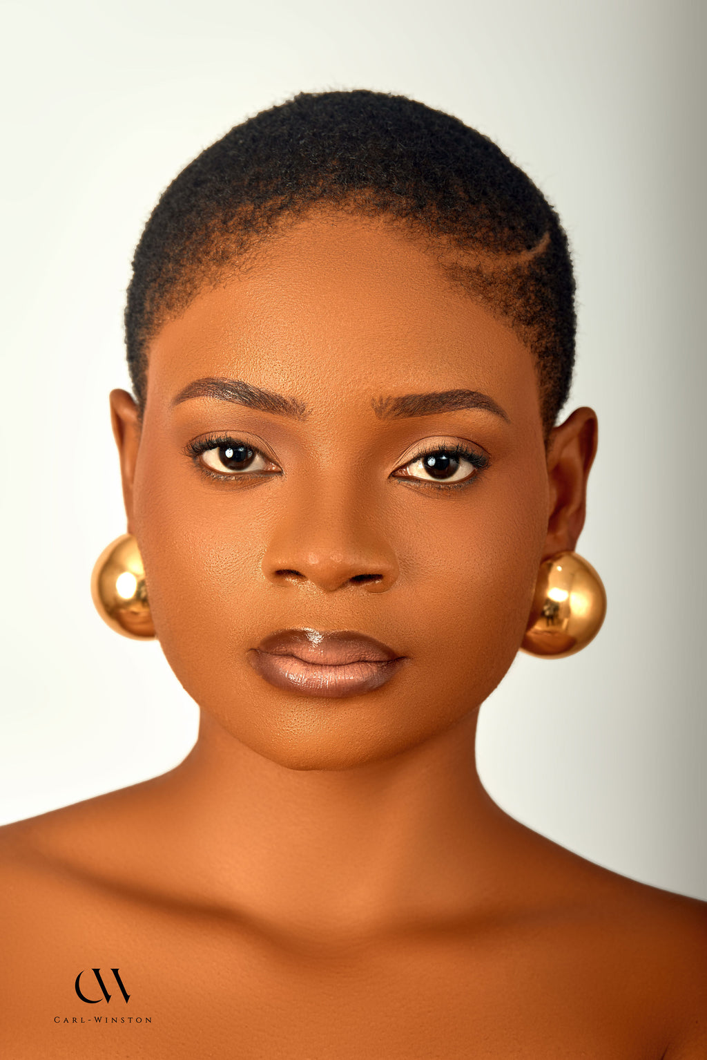 Amani Gold Statement Earrings