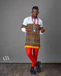 Ndeh Ancestral Crest Tunic