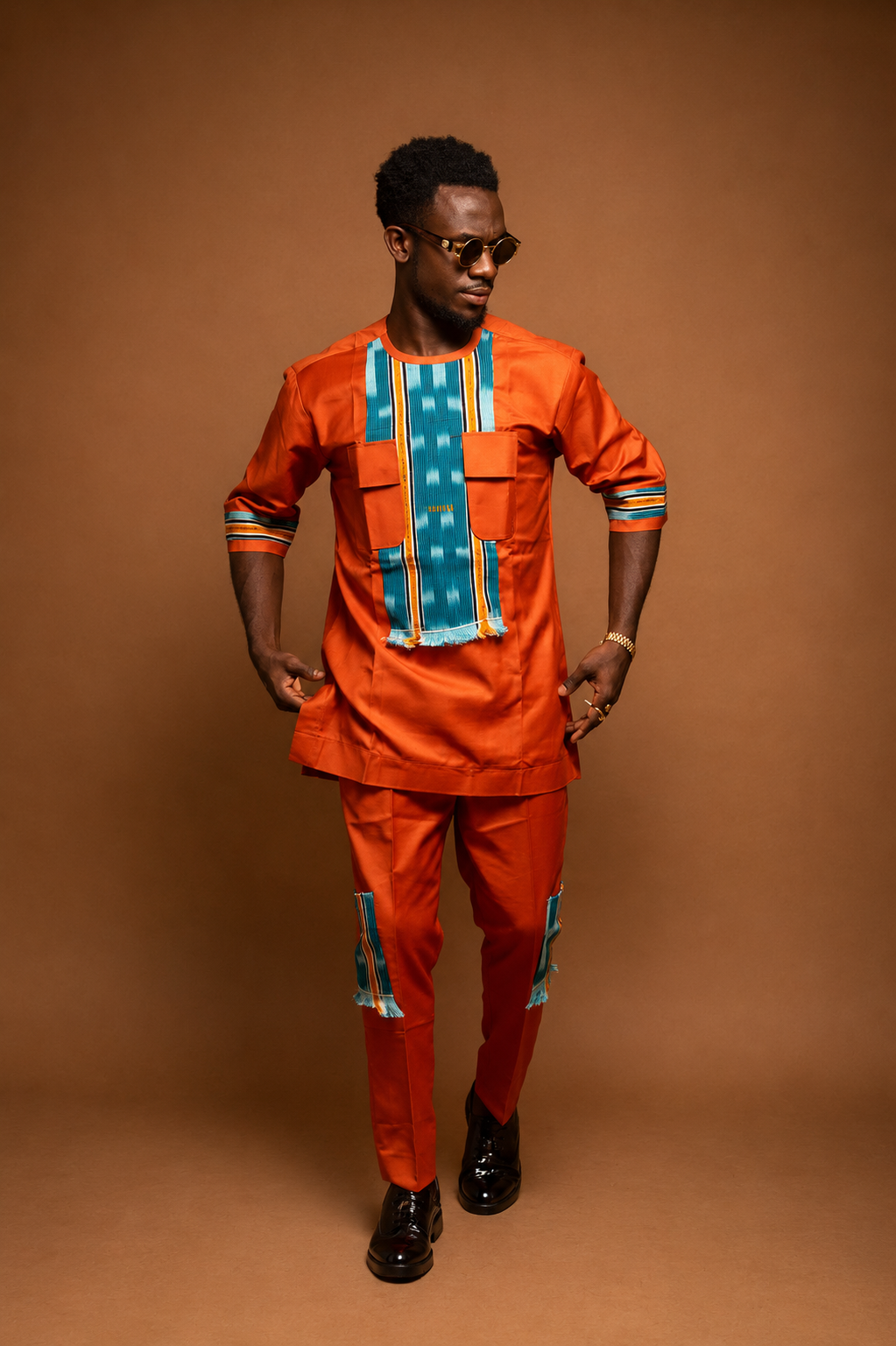 Ndeh Burnt Saffron Heritage Set