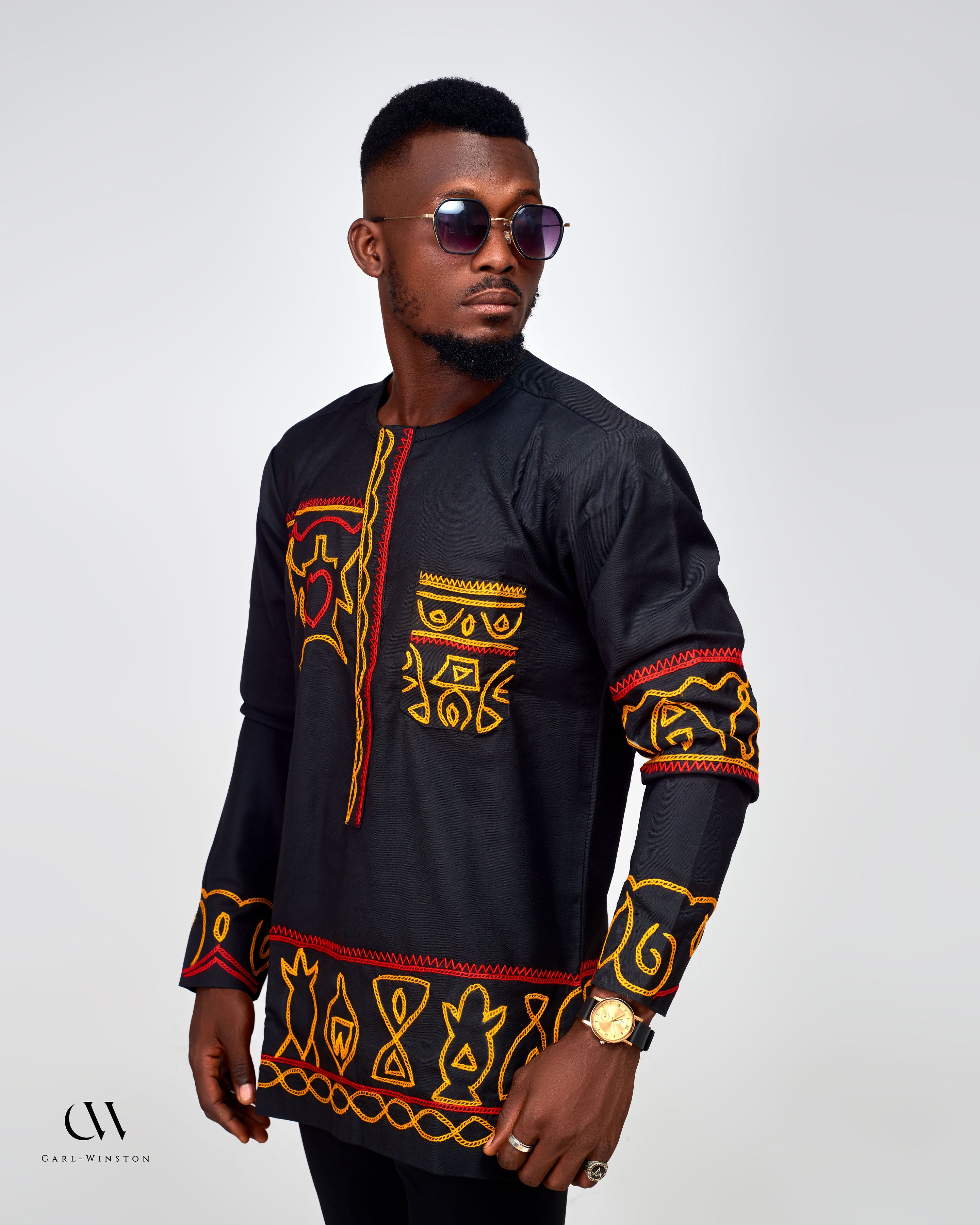 Ndeh Ember Heritage Tunic