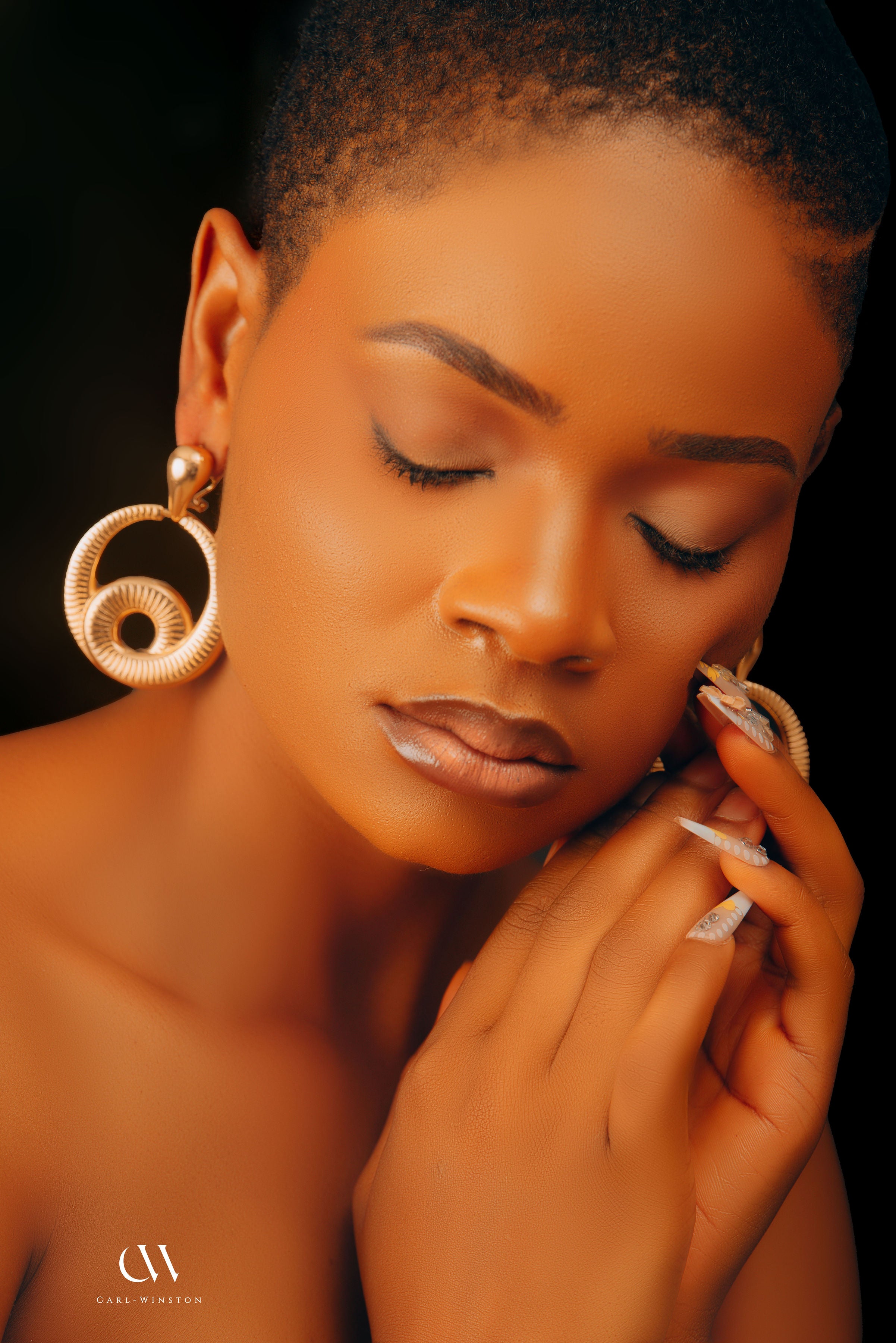 Ndeh Solaris Statement Earrings