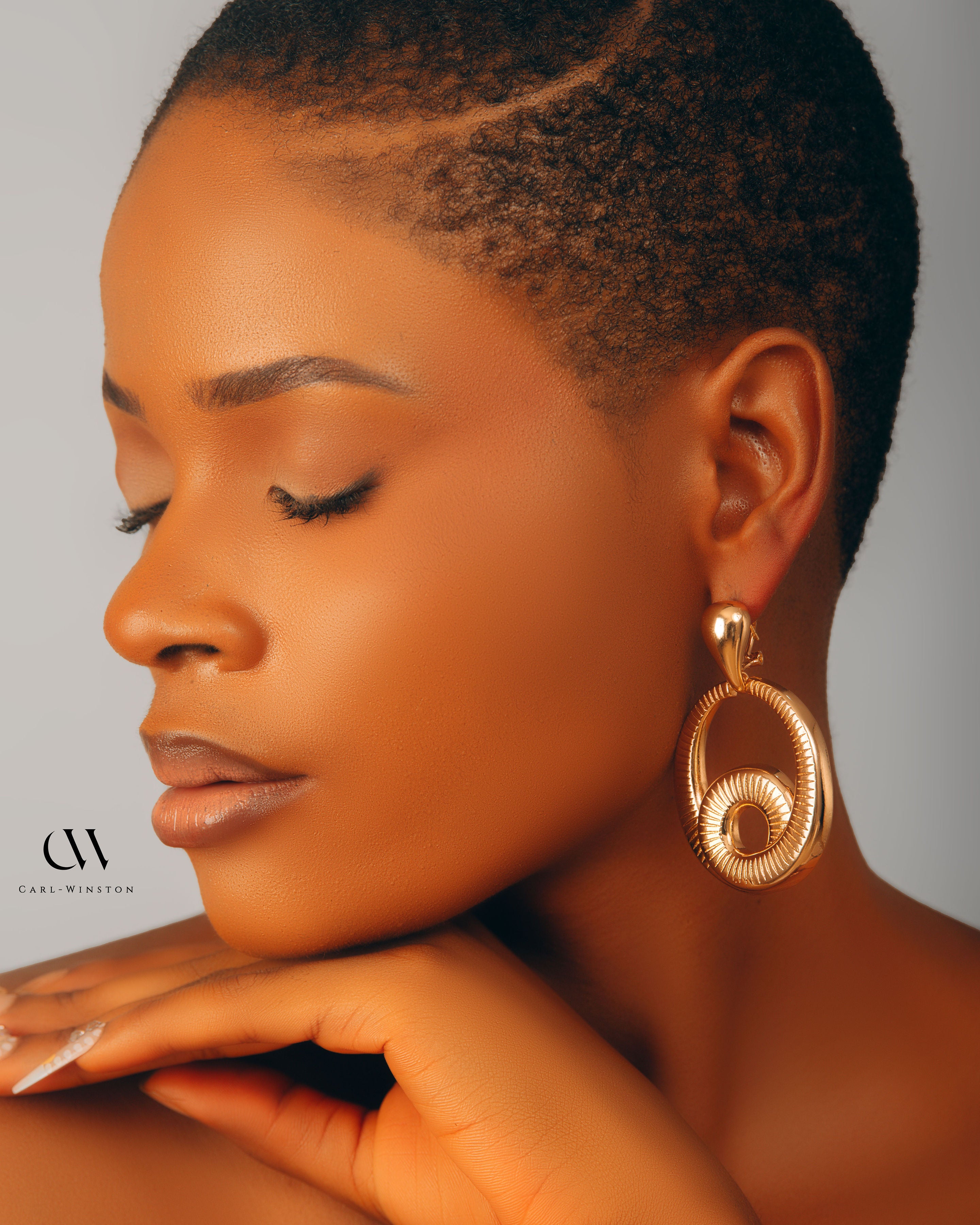 Ndeh Solaris Statement Earrings