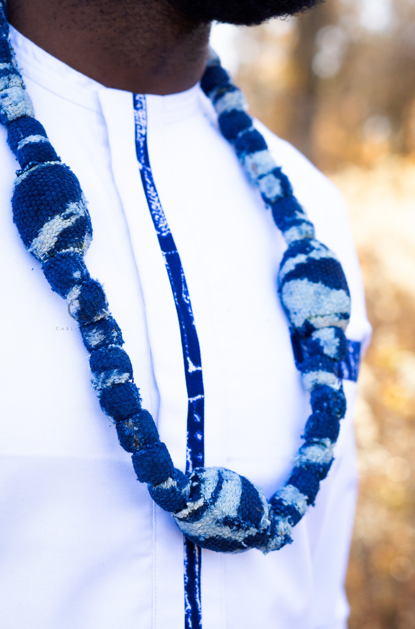 Handcrafted Ndop Tribal Necklace
