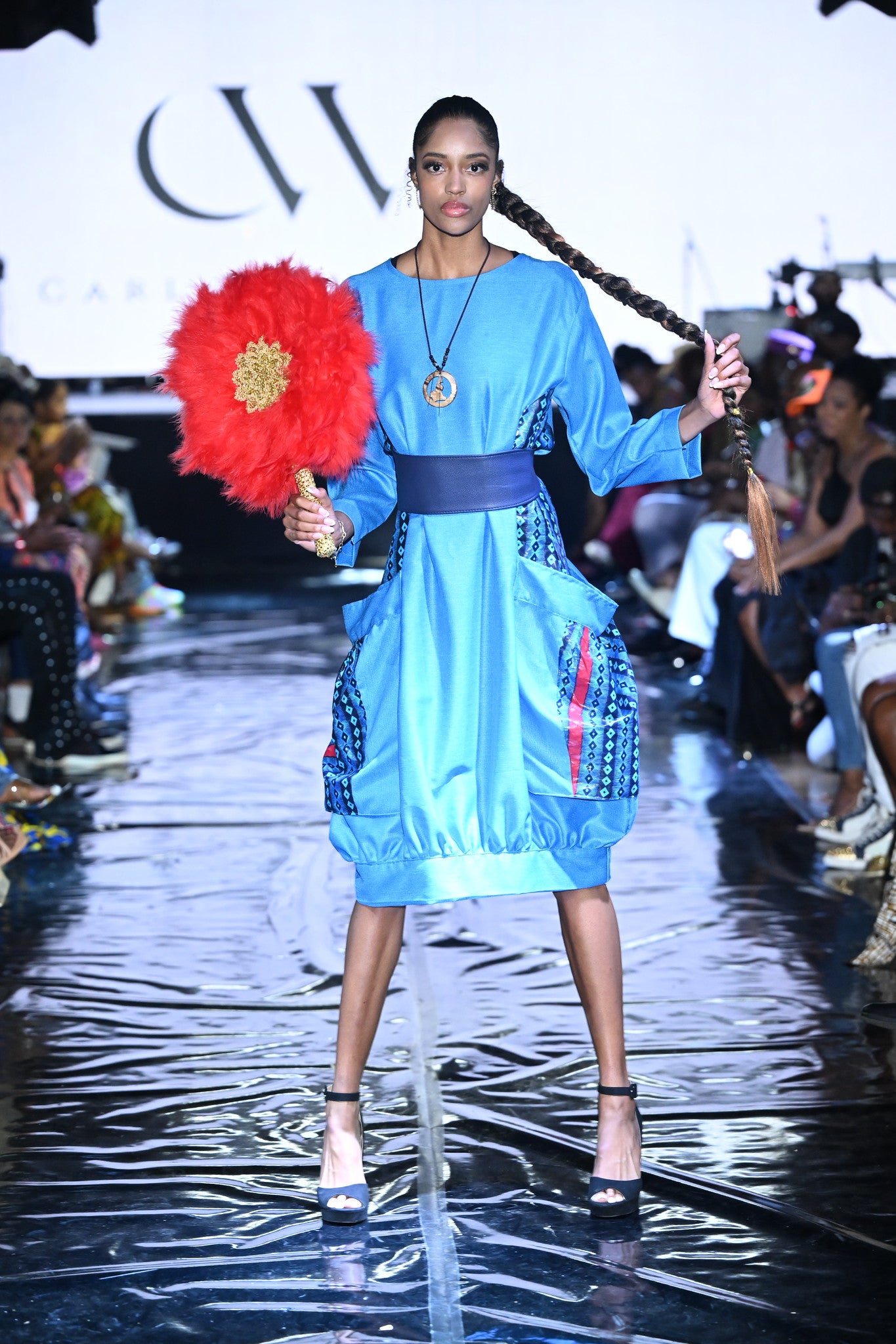 The Royal Blue Dynasty Dress