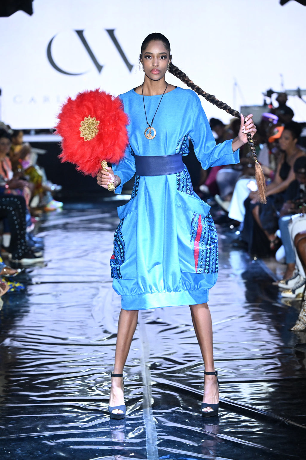 The Royal Blue Dynasty Dress