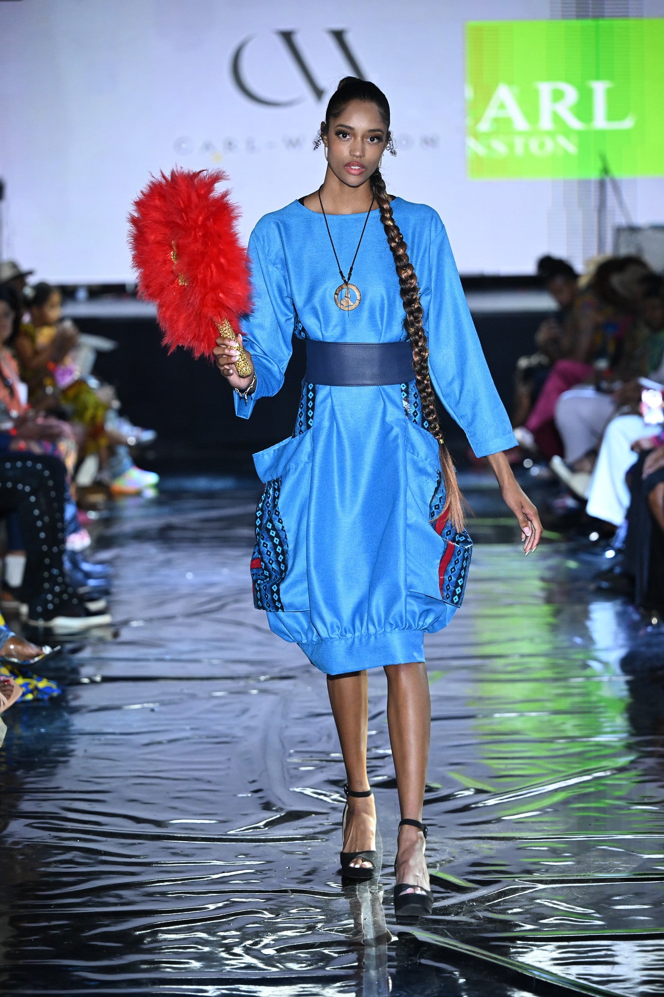 The Royal Blue Dynasty Dress