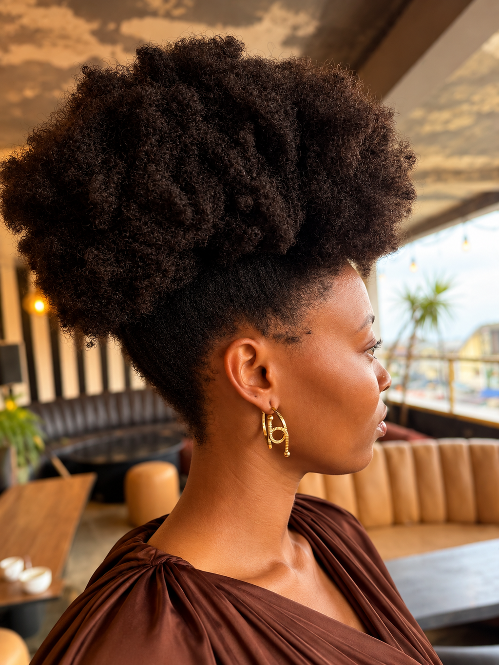 Ndeh Golden Rhythm Earrings